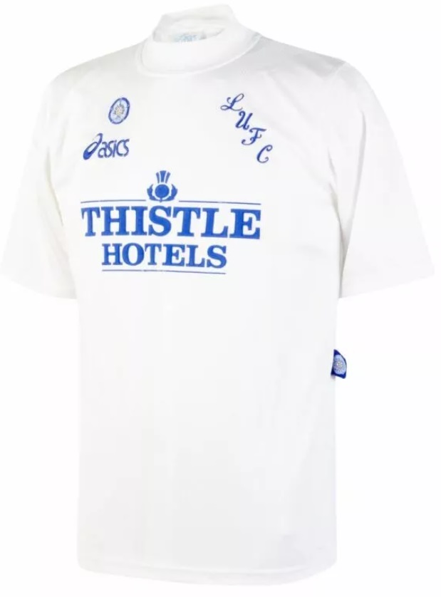 Camisa I Leeds United 1995 1996 Asics retro
